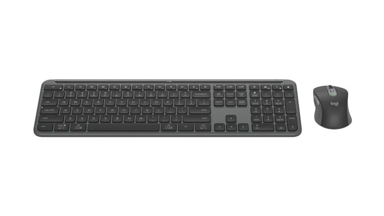 Logitech MK950 Signature Slim Wireless Keyboard and Mouse Combo - Graphite