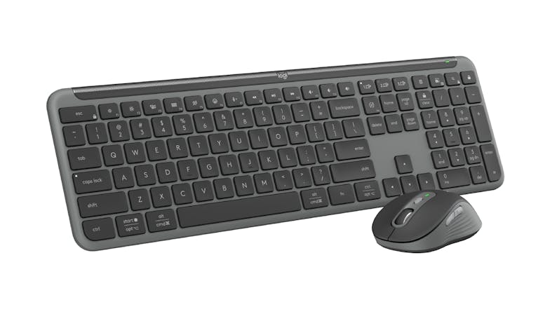 Logitech MK950 Signature Slim Wireless Keyboard and Mouse Combo - Graphite