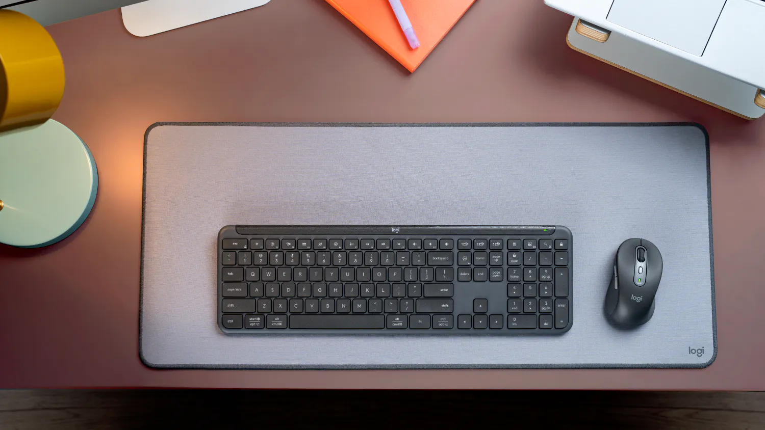 Logitech MK950 Signature Slim Wireless Keyboard Mouse Combo