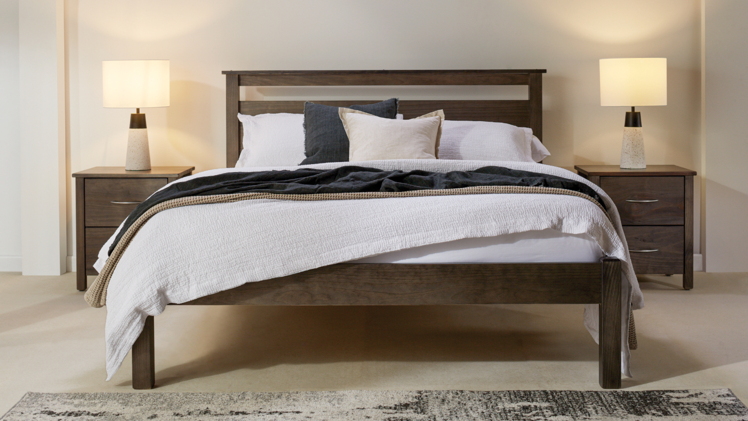 Tillsdale King 3 Piece Bedside Bedroom Suite