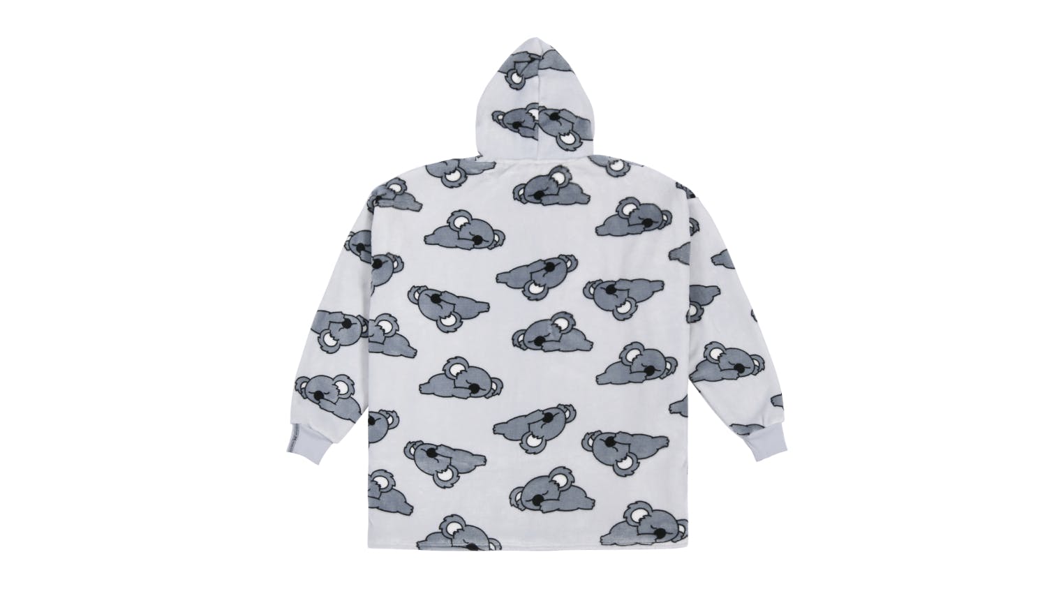 Giant Bearly Awake Hoodie Kid - Light Grey