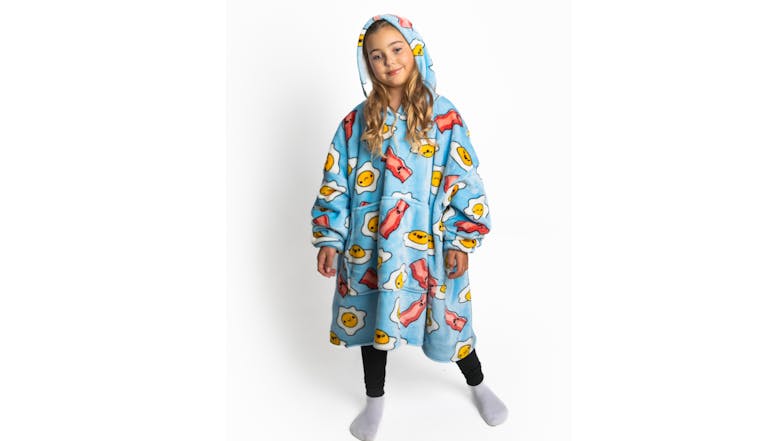 Uggo Wear Sherpa Fleece Hoodie Kids - Wakey-Wakey