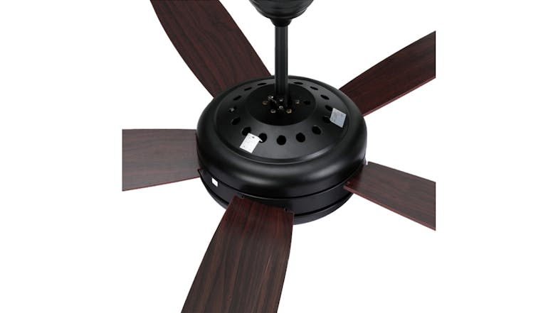 Devanti 5 Blade Ceiling Fan - Dark Wood