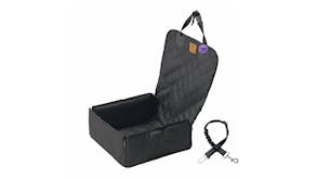 Charlie's Car Front Seat Cover for Dogs - Black