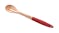 Gourmet Kitchen Wooden Spoon Set with Rubberised Handles 4pcs. - Red