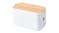 TAKARA "Takae" Modern Vanity Storage Set 2pcs. - White