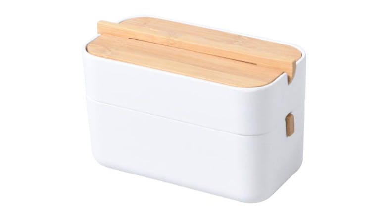 TAKARA "Takae" Modern Vanity Storage Set 2pcs. - White