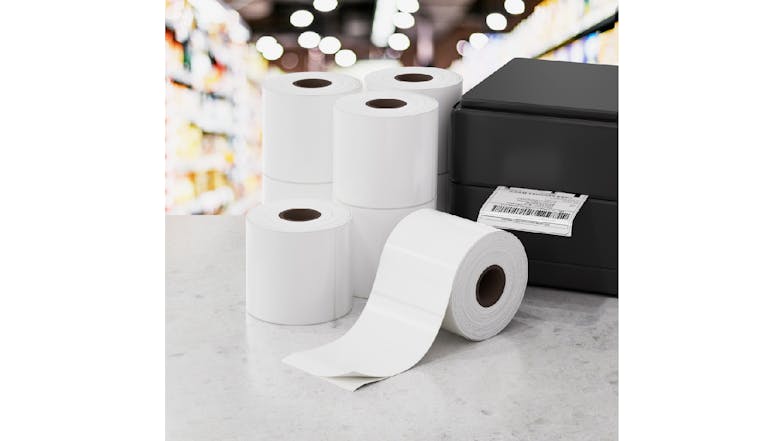 New Aim Thermal Paper Label Roll 100 x 150mm 8pcs.