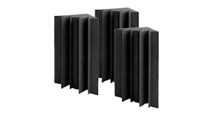 Alpha Studio Corner Acoustic Absorbtion Foam 60pcs. - Black