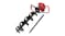 Giantz Post Hole Auger 80cc - Red/Black