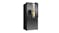 Hisense 483L Quad Door Fridge Freezer with Ice & Water Dispenser - Dark Steel (HRCD483TBW)