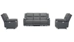 Savoy 3 Piece Fabric Electric Recliner Lounge Suite