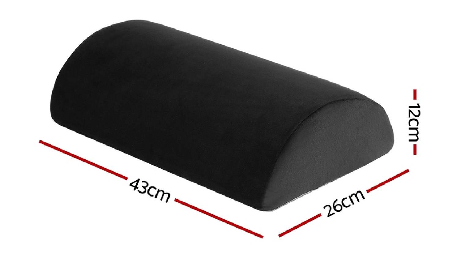 Giselle Memory Foam Rounded Foot Rest