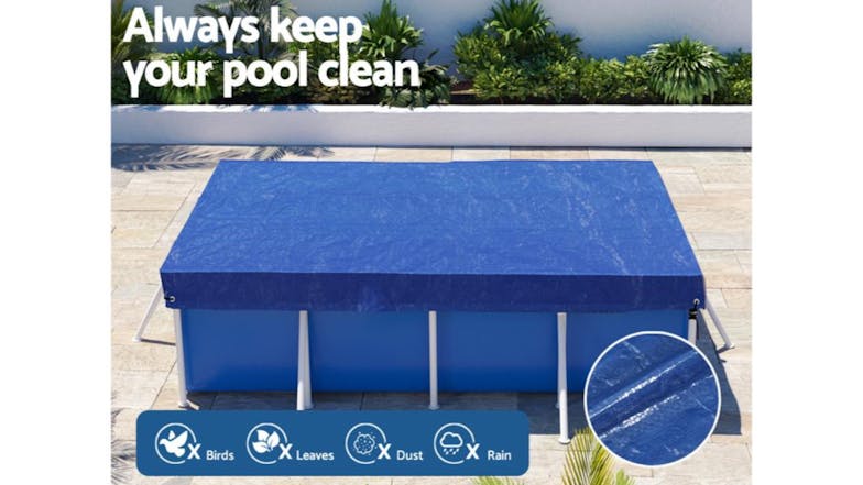 Aquabuddy Above-Ground Pool Cover Tarpaulin 2 x 3m - Blue