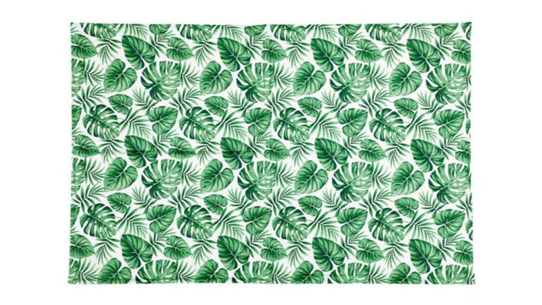 i.Pet Pet Cooling Mat Large 70 x 110cm - Subtropical Green