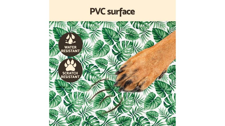 i.Pet Pet Cooling Mat Large 70 x 110cm - Subtropical Green