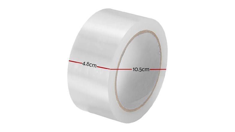 New Aim Clear Packing Tape Roll 48mm 24pcs.