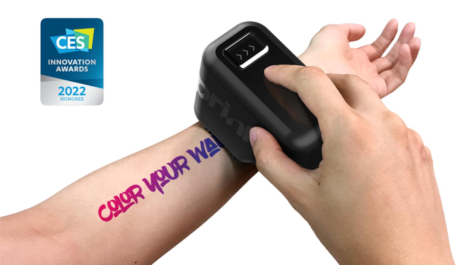 Prinker M Handheld Temporary Tattoo Printer - Colour Ink Set