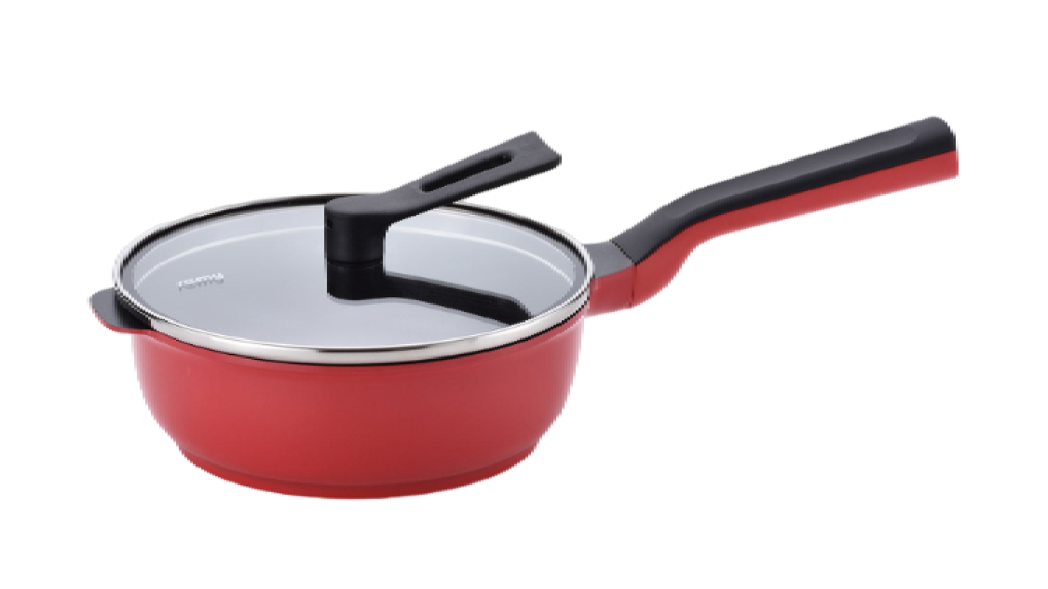Remypan Mini Non-Stick Multipurpose Pan with Lid 40cm - Red/Maroon