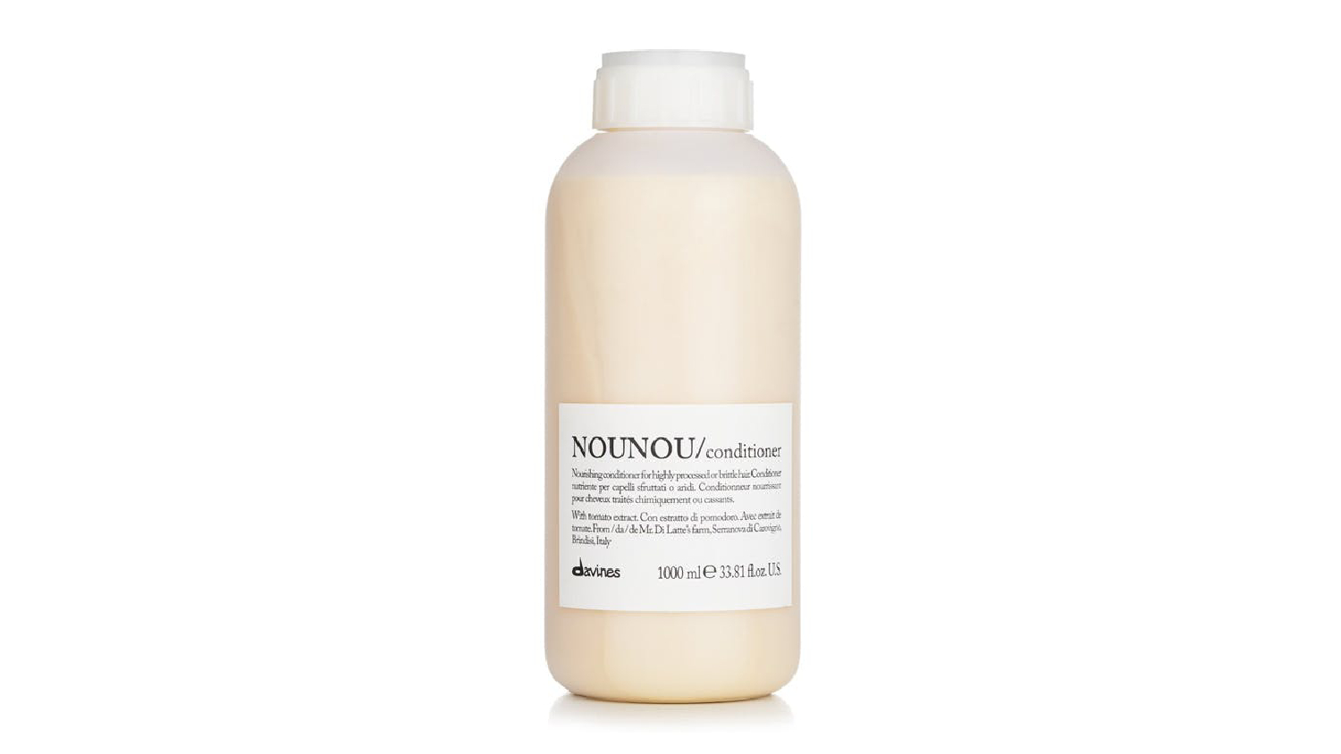 Davines Nounou Nourishing Conditioner (For Highly Processed or Brittle Hair) - 1000ml/33.8oz