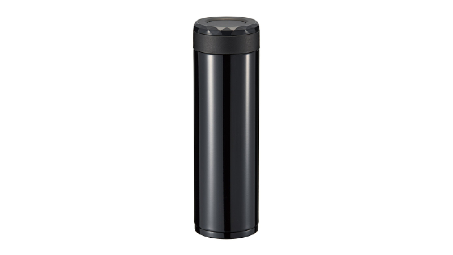 FORTEC Vacuum Insulated Drinking Flask with Lid, Wide Mouth 800ml - Black