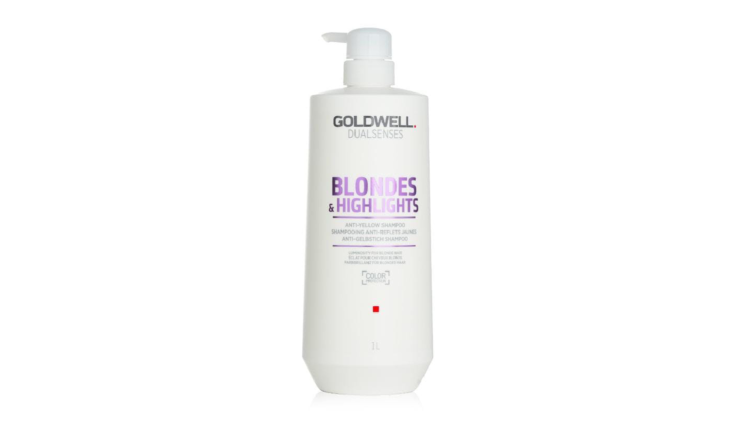 Goldwell Dual Senses Blondes & Highlights Anti-Yellow Shampoo (Luminosity For Blonde Hair) - 1000ml/33.8oz