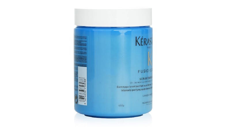 Kerastase Fusio-Scrub Scrub Energisant Intensely Purifying Scrub Cleanser with Sea Salt (Oily Prone Scalp) - 650g/22.9oz
