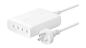 Belkin BoostCharge Pro 200W 4-Port GaN Wall Charger - White (WCH015auWH)