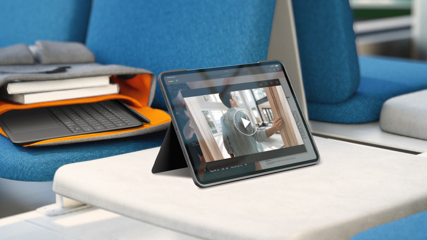 Logitech Combo Touch Case for iPad Pro 11" M4 - Graphite