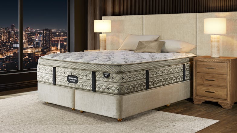 Indulgence Soft Californian King Mattress by Beautyrest Black