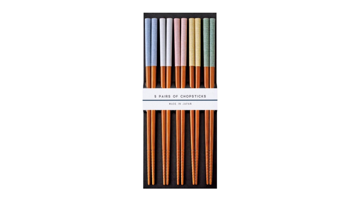 Sunlife Bamboo Chopsticks - Pastel Linen Variety