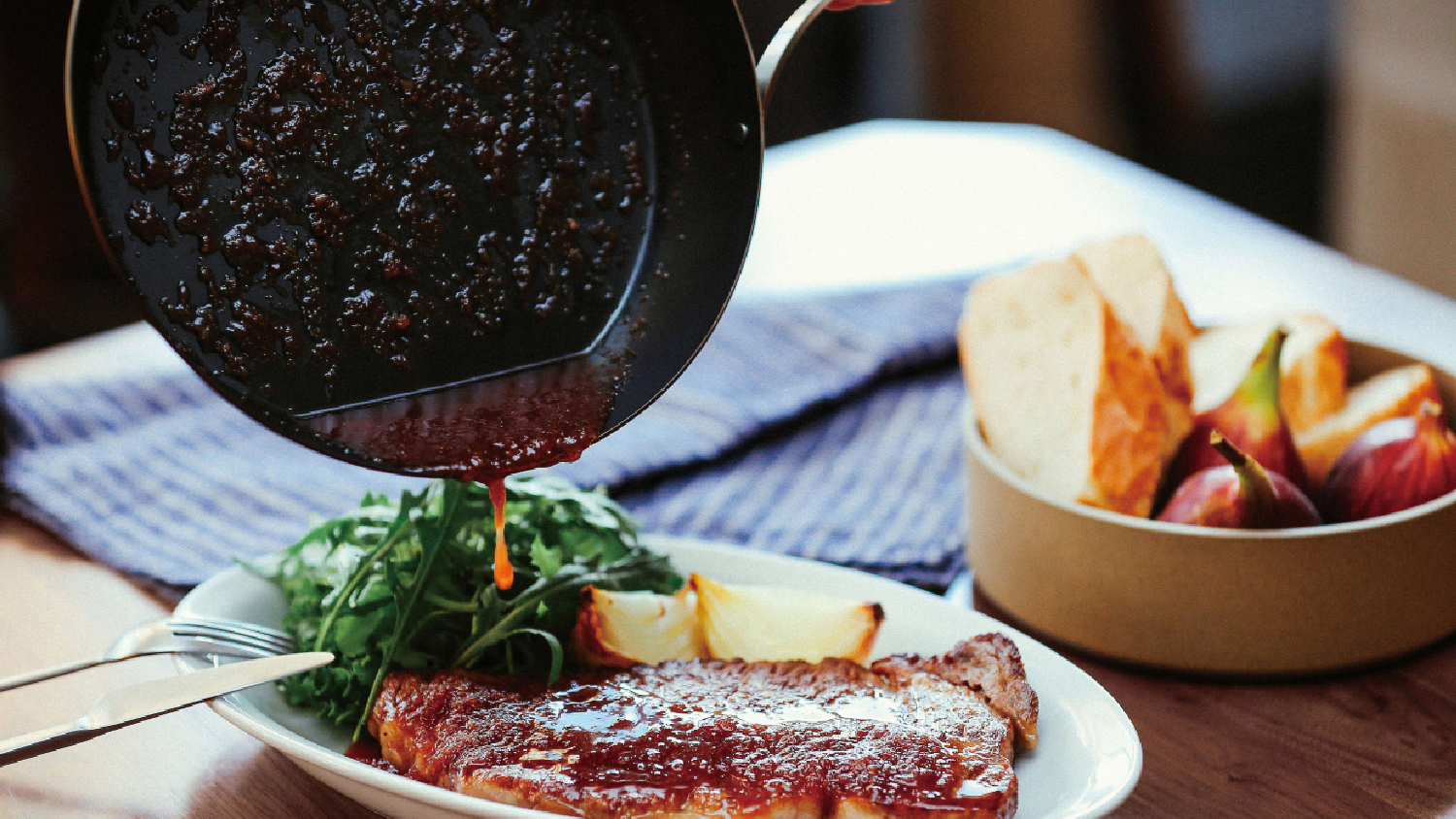 Enzo Premium Iron Frying Pan 24cm