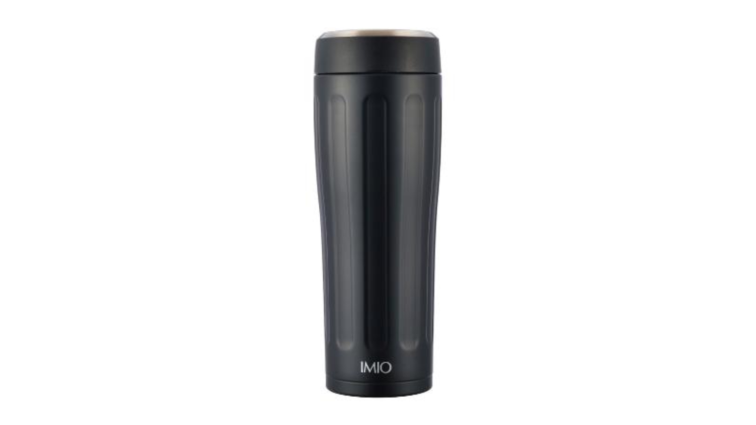 IMIO Vacuum Insulated Drink Tumbler with Lid 480ml - Black