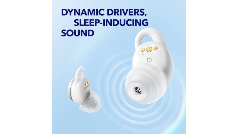 Soundcore Sleep A10 Passive Noise Cancelling True Wireless In-Ear Headphones - White