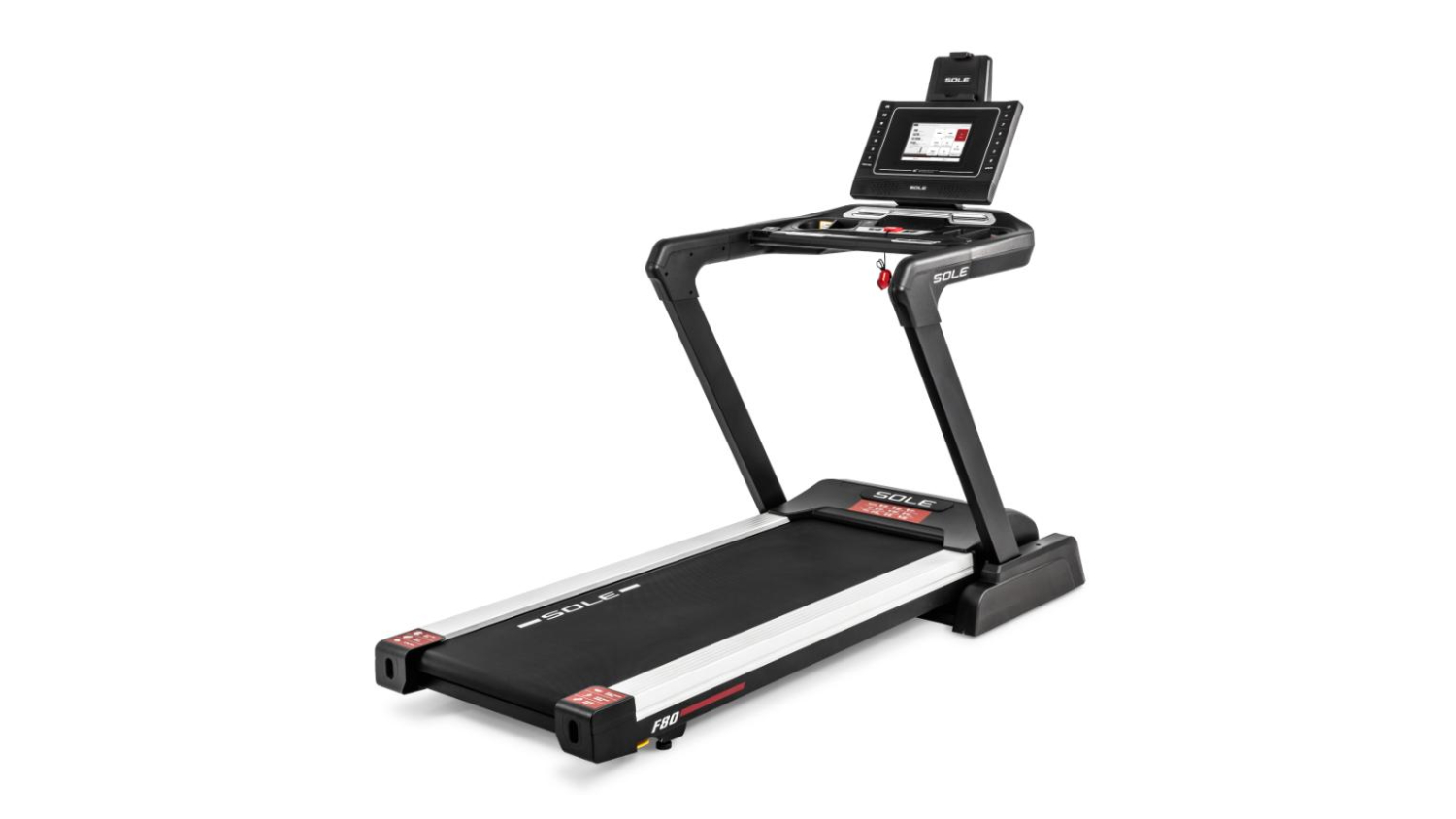 Sole F80 Folding Treadmill with Wireless Charging, Touch Screen