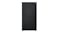 LG 655L Side-by-Side Fridge Freezer - Matte Black (GS-B600MBL)