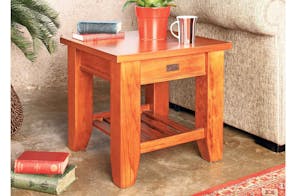 Ferngrove Lamp Table with Rack by Coastwood Furniture