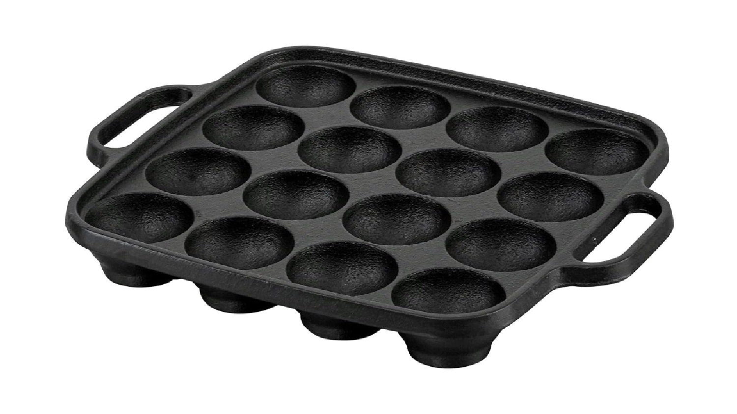 Wahei Freiz Induction-Compatable Cast Iron Takoyaki Pan 230 x 19 x 2.9cm