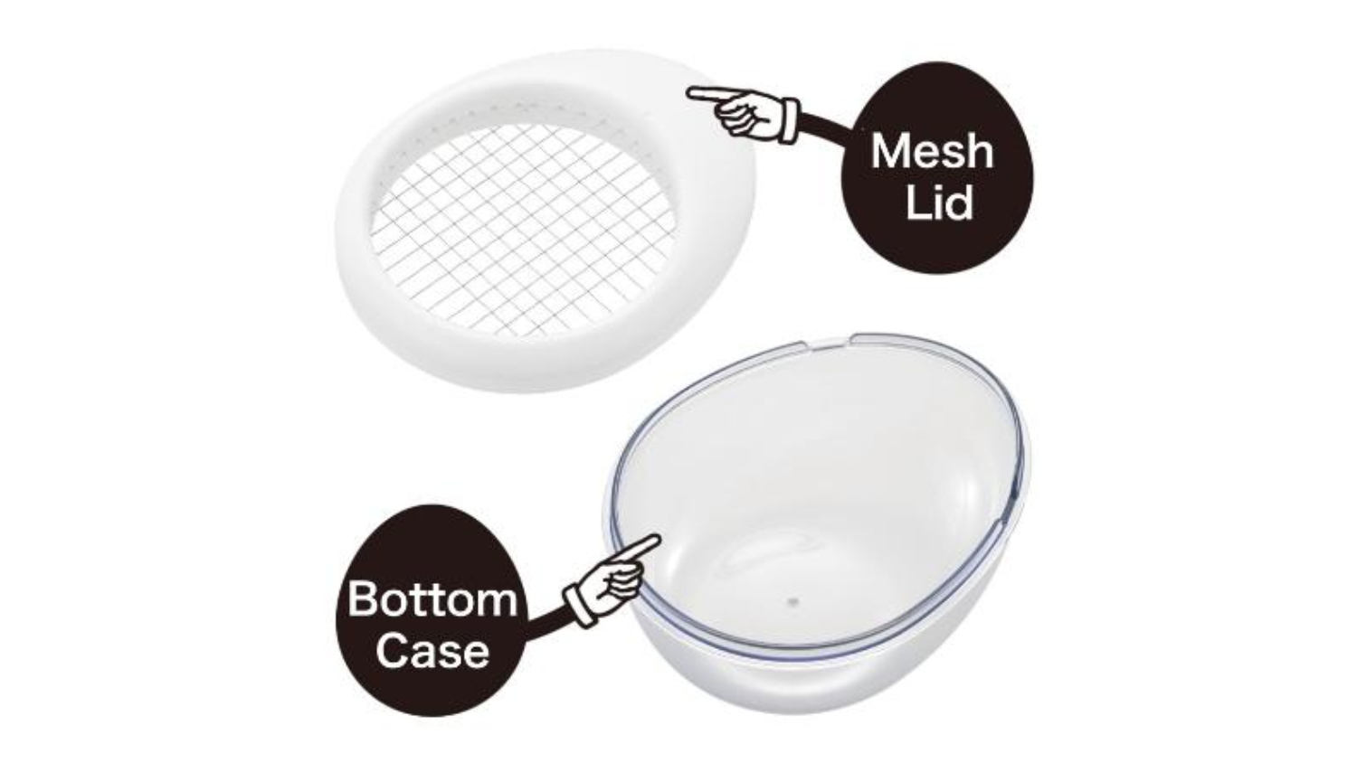 Akebono &quot;Ta-Mash!&quot; Boiled Egg Dicer