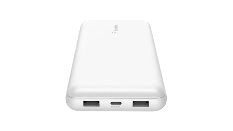 Belkin BoostCharge 20,000mAh USB-C Power Bank - White