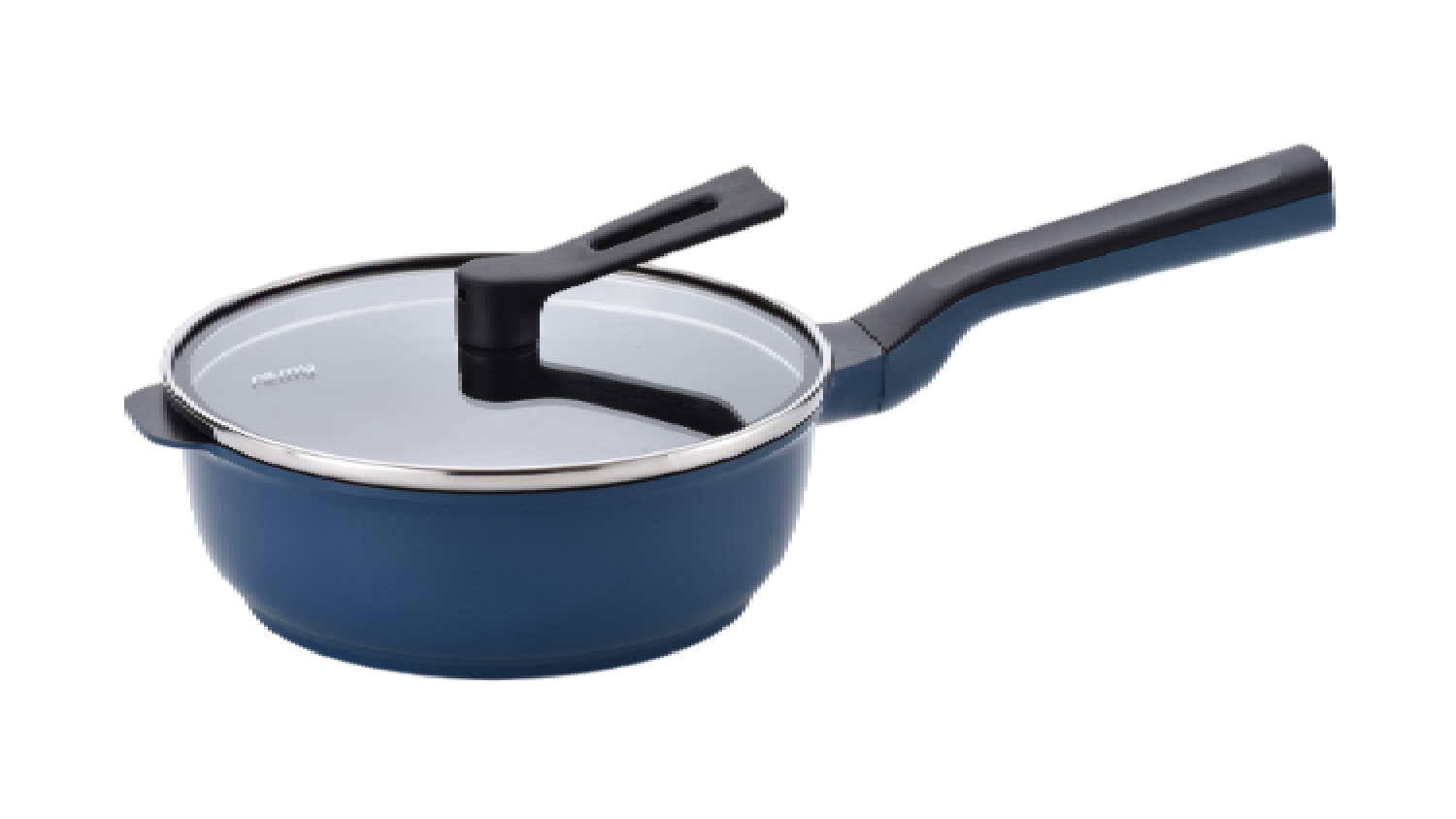 Remypan Mini Non-Stick Multipurpose Pan with Lid 40cm - Navy/Black