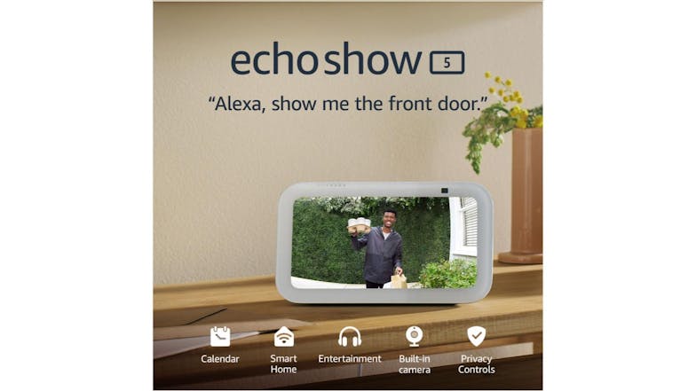 Amazon Echo Show 5 (3rd Gen) 5.5" Smart Display with Alexa - White