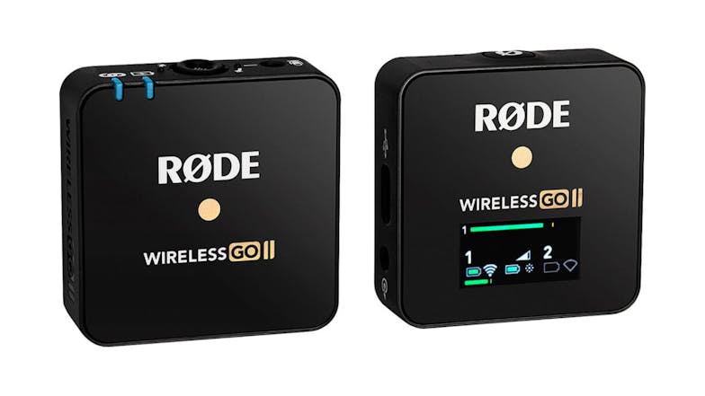 RODE Wireless Go II Single Channel Microphone System - Black