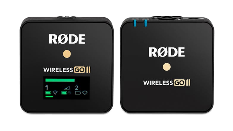 RODE Wireless Go II Single Channel Microphone System - Black