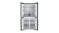 Samsung 619L Integrated Quad Door Fridge Freezer - Panel Ready (Bespoke/RF62DB9KA3APSA)