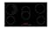 Whirlpool 90cm 5 Zone Ceramic Cooktop - Black (WRT9350AUS)