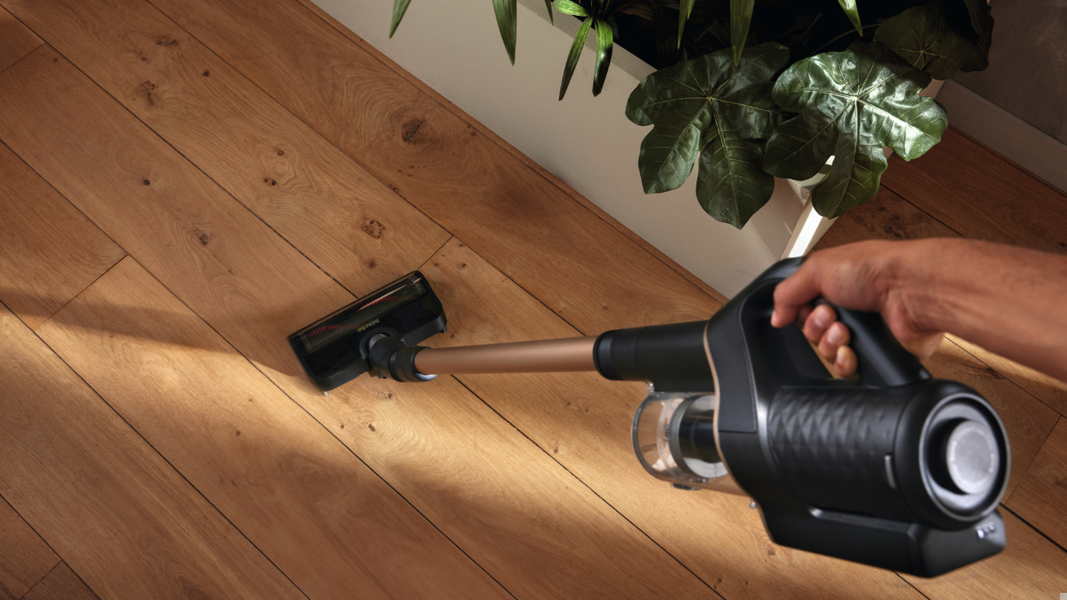 Miele Duoflex HX1 Total Care Cordless Handstick Vacuum Cleaner - Obsidian Black/Rose Gold (12465250)