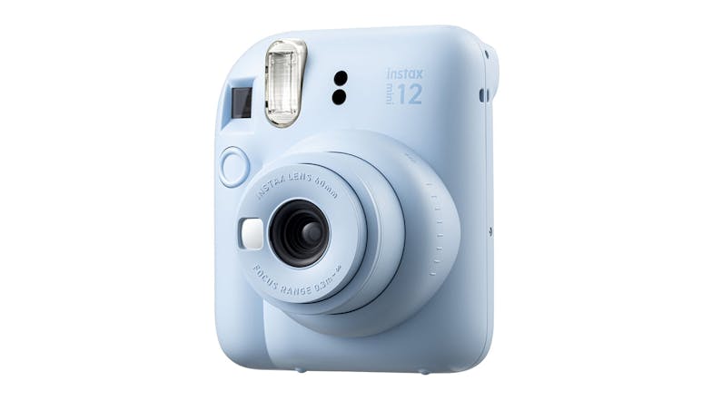 Instax Mini 12 Instant Film Camera - Pastel Blue (2024 Limited Edition Gift Pack)