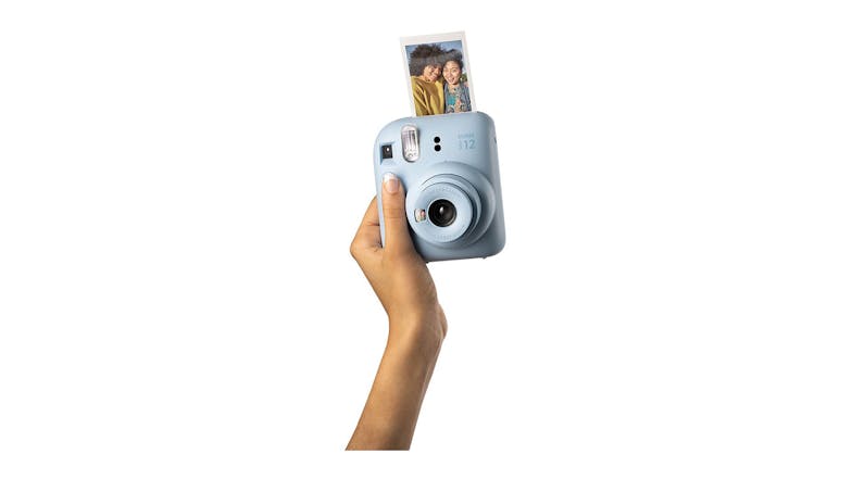 Instax Mini 12 Instant Film Camera - Pastel Blue (2024 Limited Edition Gift Pack)