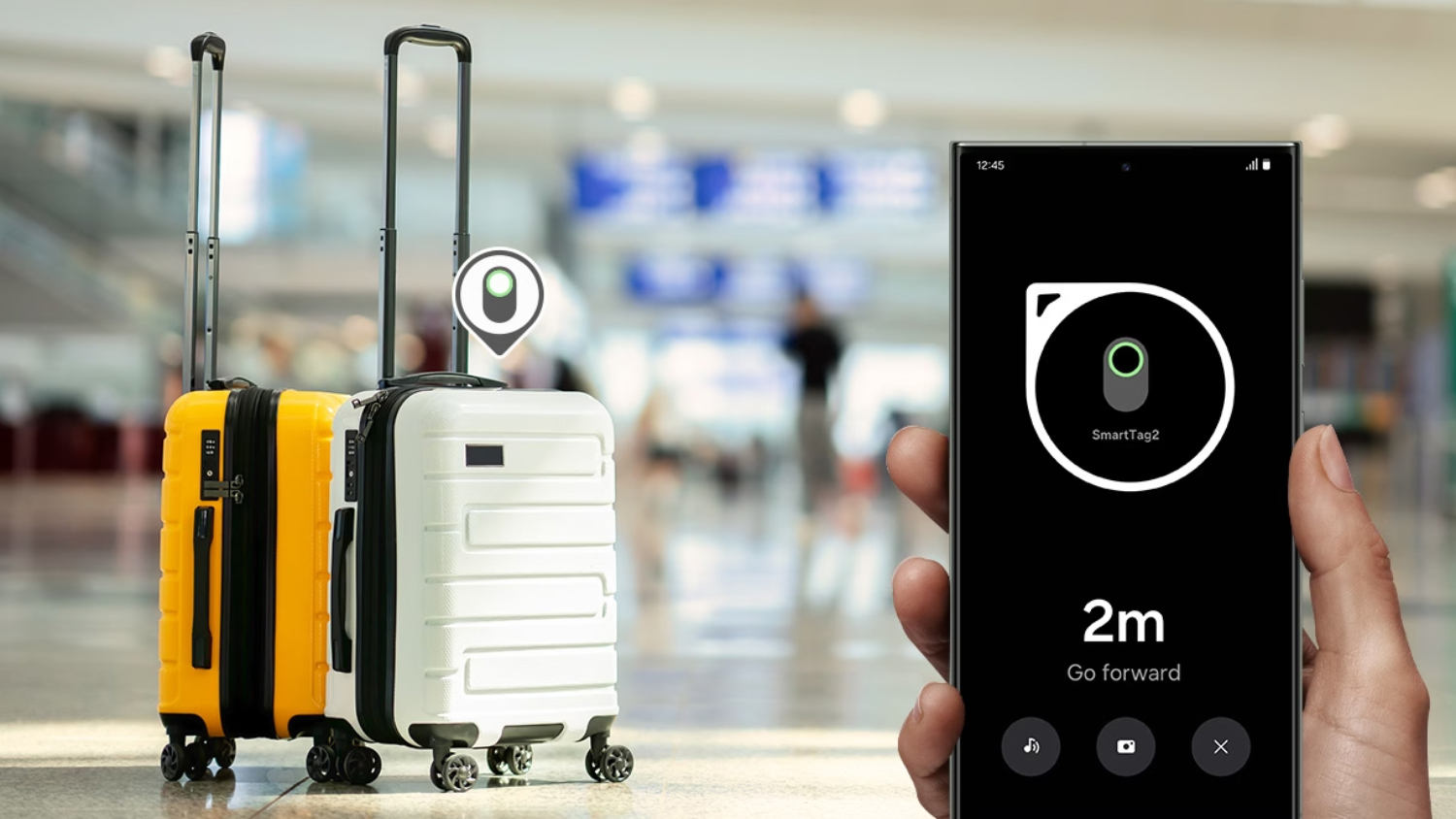 Samsung Galaxy SmartTag 2 - 1 Pack (Black)